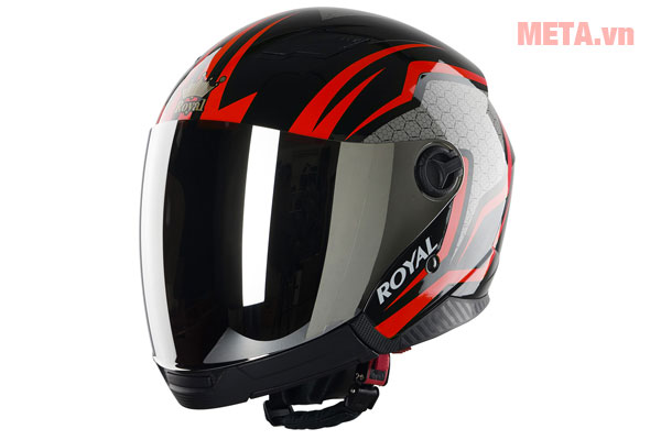 Nón bảo hiểm M03 màu đỏ Nón bảo hiểm M03 màu đỏ