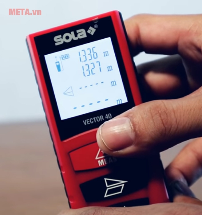 Máy đo khoảng cách có màn hình LCD Máy đo khoảng cách 2 tia