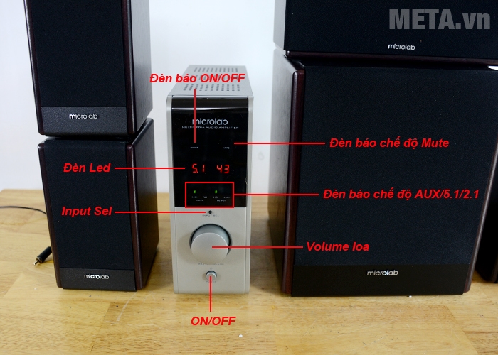 Cấu tạo amply loa vi tính