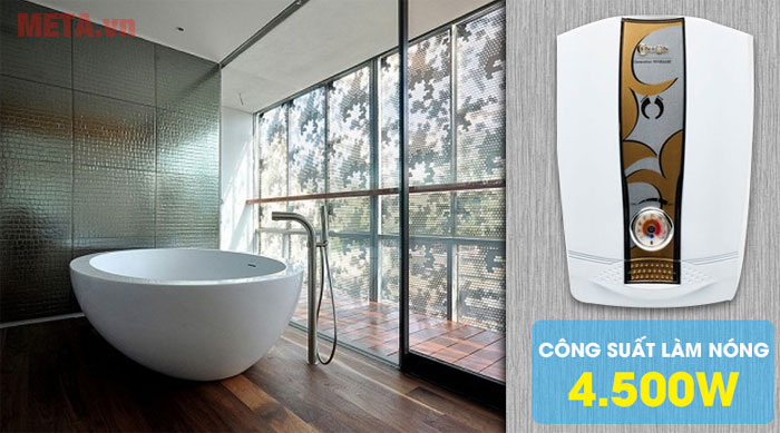 Máy hoạt động với công suất mạnh mẽ
