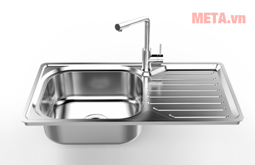 Chậu rửa bát Sơn Hà S79S sơn chống ồn (750x400mm)