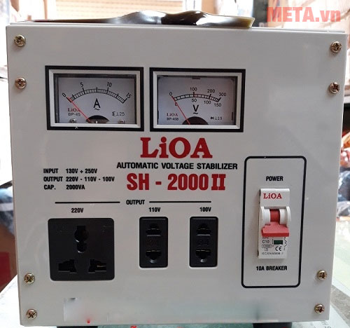 Ổn áp 1 pha Lioa 2KVA SH 2000 