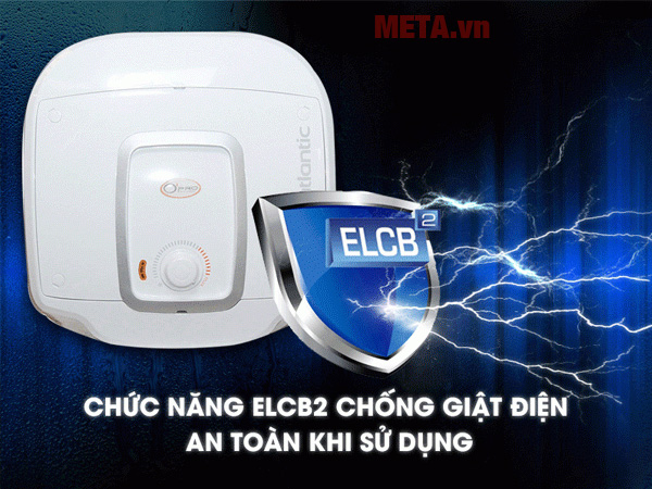 Chức năng ELCB - chống giật tiêu chuẩn CE Châu Âu 