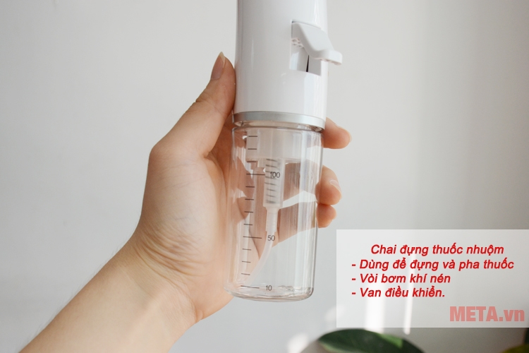 Chai đựng thuốc nhuộm