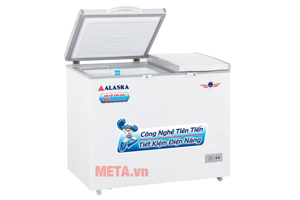 Thiết kế 2 ngăn 2 cánh tiện dụng