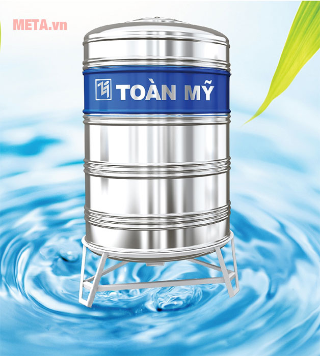 Bồn nước inox đứng Toàn Mỹ 2000L (F1150)