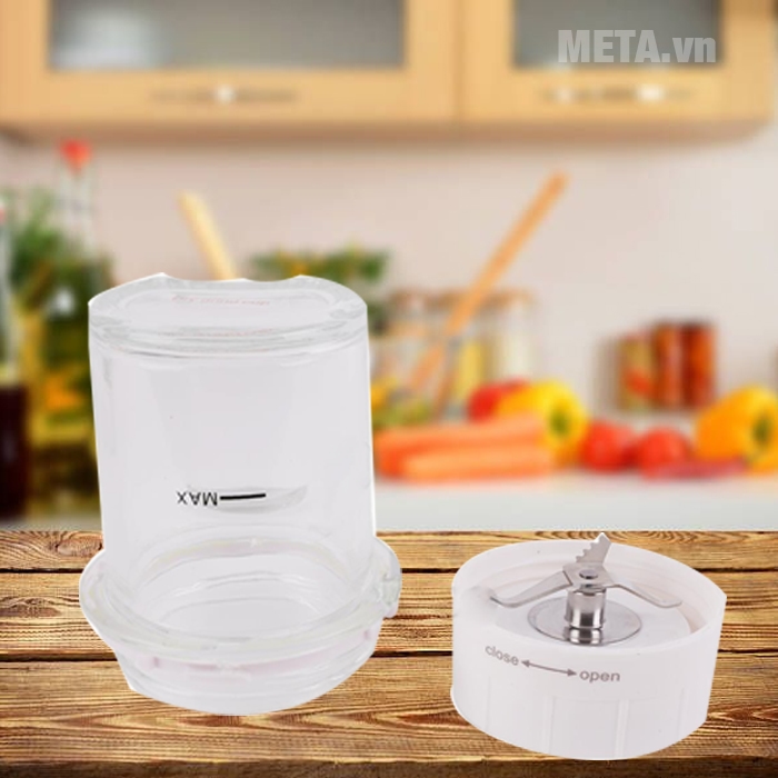Cối xay tiêu cùng lưỡi dao inox