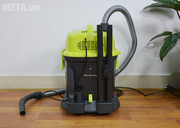 Máy có vị trí gài phụ kiện 