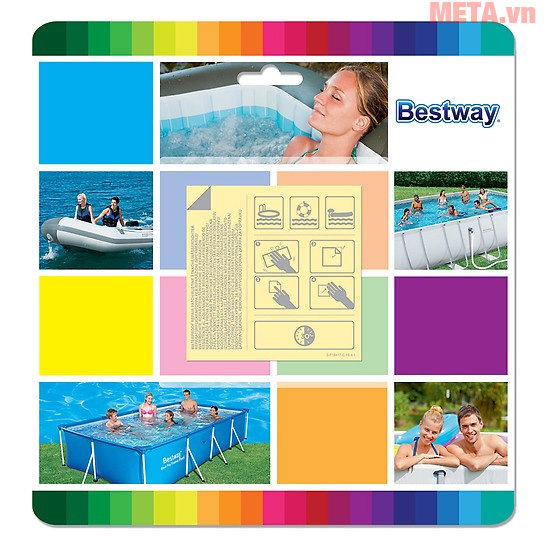 20 miếng vá sửa chữa bạt Bestway 62091
