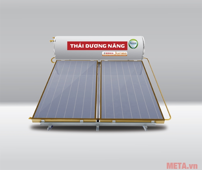 Hình ảnh thái dương năng tấm phẳng Flat Gold