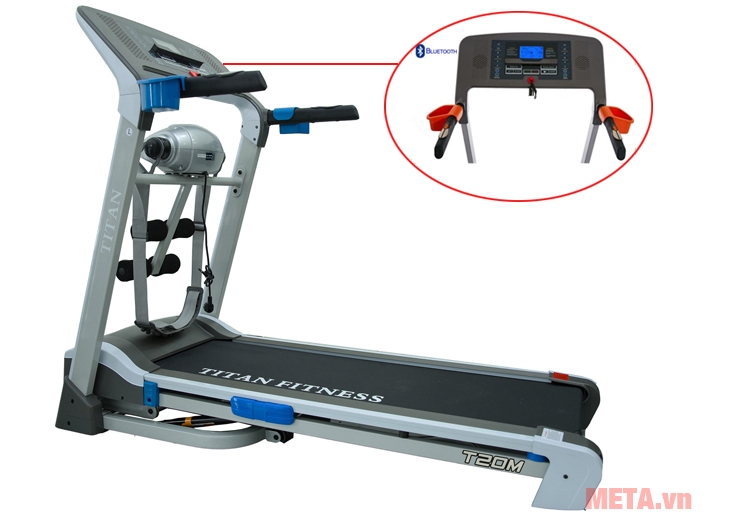 Màn hình hiển thị chi tiết thông số luyện tập