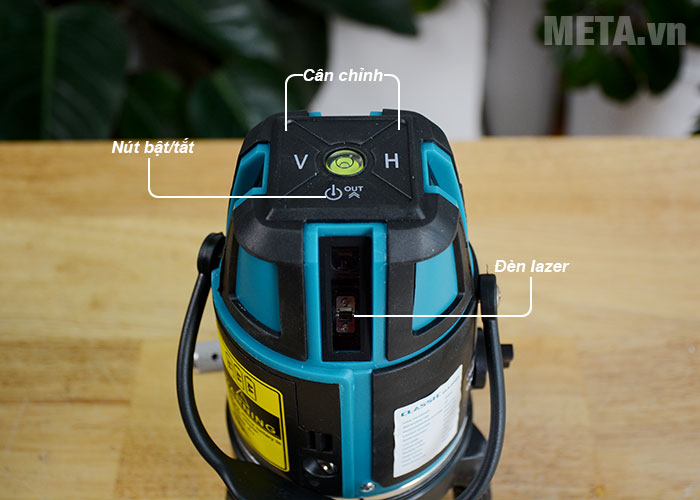 Máy cân mực 5 tia xanh