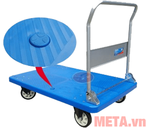 Hình ảnh xe đẩy hàng sàn nhựa XD450 (450kg)