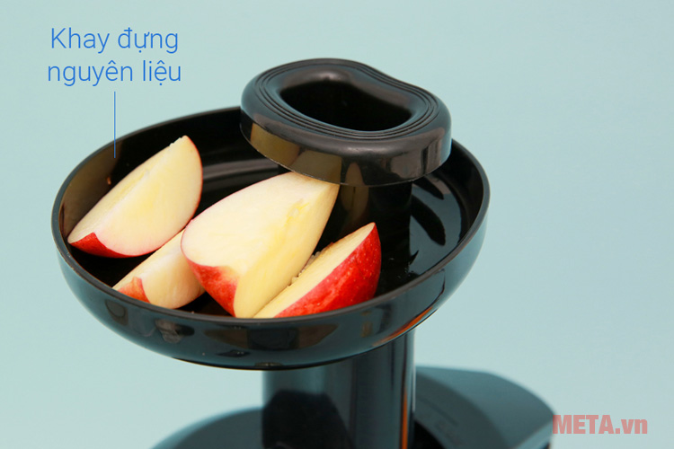 Khay dựng hoa quả máy ép chậm