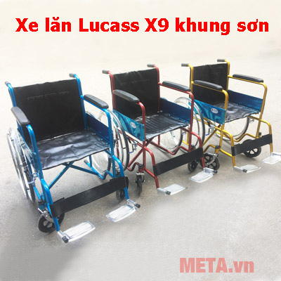 Xe lăn có nhiều màu