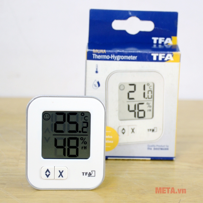 Hình ảnh nhiệt ẩm kế điện tử TFA01 MOXX