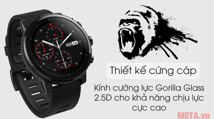 Xiaomi Amazfit Stratos 2 thiết kế đậm chất thể thao