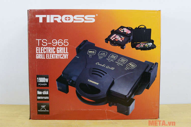 Hộp đựng Kẹp nướng điện Tiross TS-965