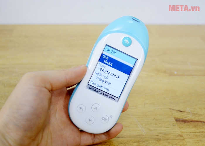 Cài đặt máy đo đường huyết Johnson & Johnson OneTouch Verio Pro Plus