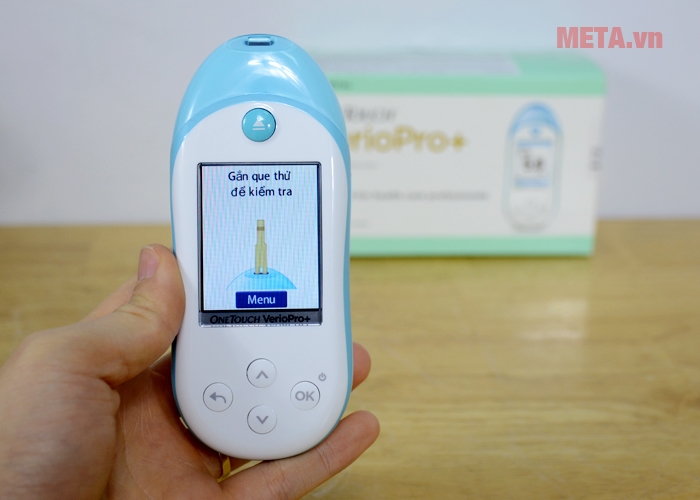 Màn hình gắn que thử máu Màn hình gắn que thử máu