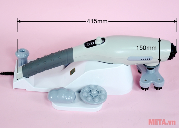 Kích thước máy massage Welbutech Kangaroo K-5000E