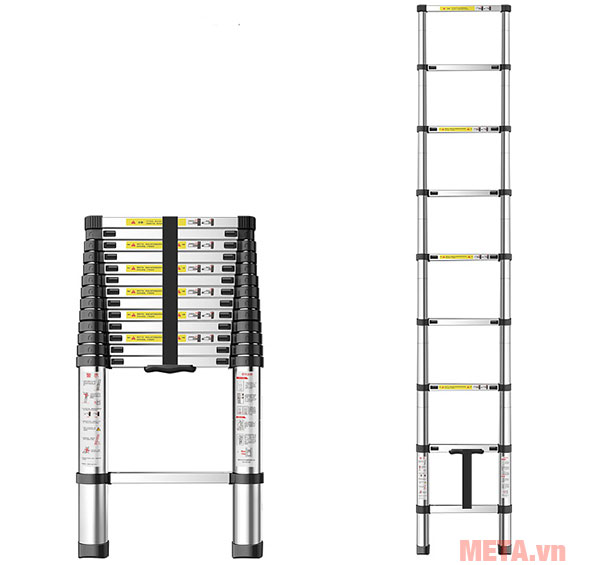 Hình ảnh thang nhôm rút đơn DIY TL-I-38