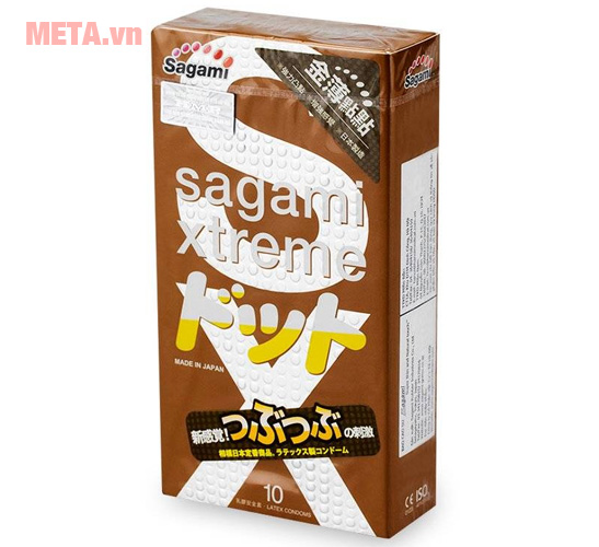 Bao cao su Sagami Xtreme Feel Up thiết kế siêu mỏng, truyền nhiệt nhanh 