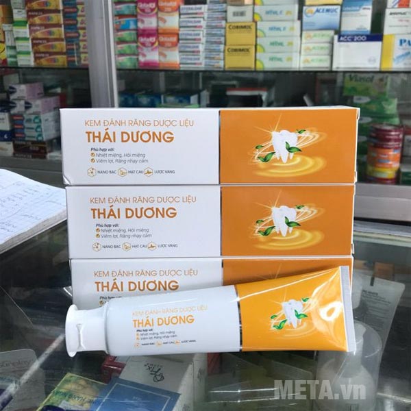 Kem đánh răng dược liệu Thái Dương 20g