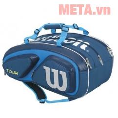 Bao vợt Tennis Wilson Tour V 15 PACK BL WRZ843615 (Thermoguard 2.0)