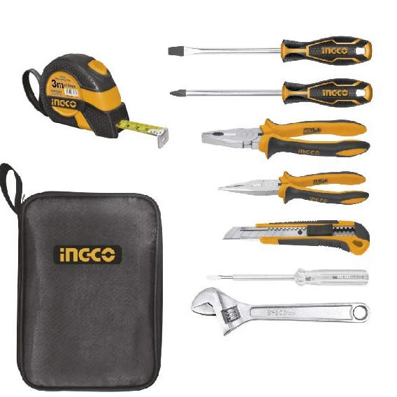 Bộ dụng cụ gia đình Ingco HKTH10808