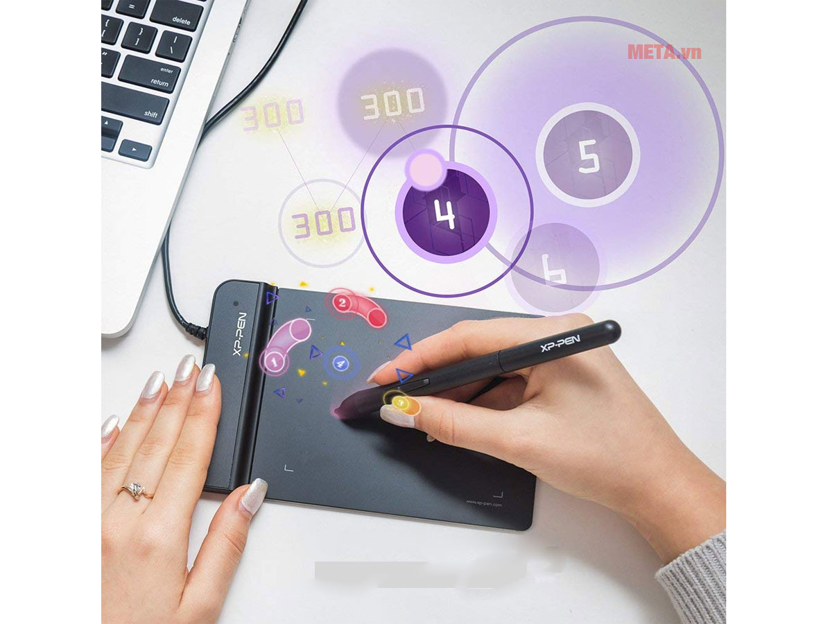 Tốc độ phản hồi 266 RPS của XP-Pen Star G430S giúp bạn có những trải nghiệm thú vị