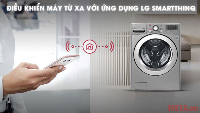  Bạn có thể dễ dàng điều khiển máy giặt trên chiếc điện thoại của mình