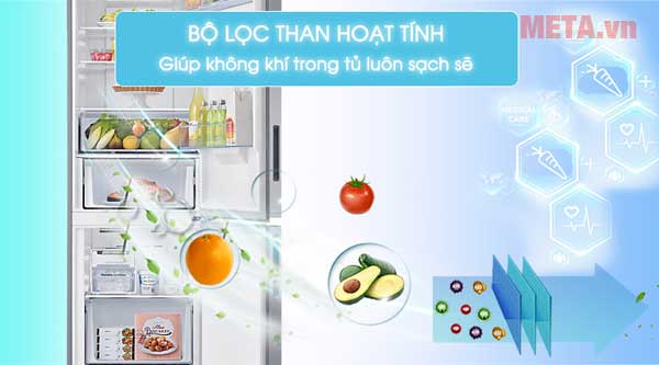 Bộ lọc than hoạt tính khử mùi hôi hiệu quả