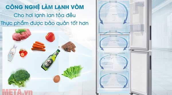 Công nghệ làm lạnh vòm hiện đại, hơi lạnh lan tỏa đều