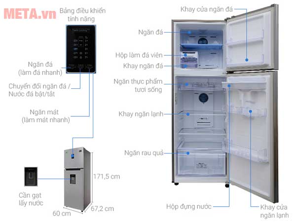 Tủ lạnh 2 cánh 1