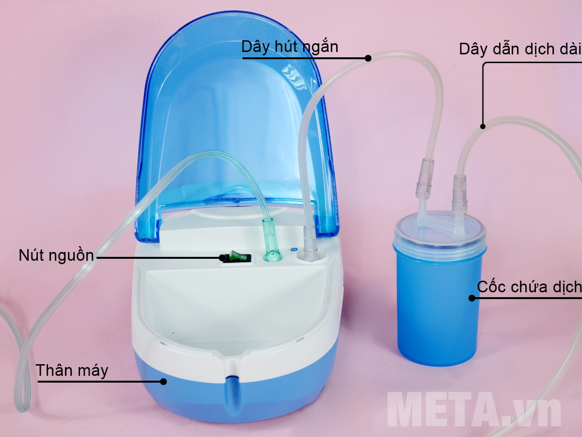 Máy xông hút mũi 2 trong 1 Dotha Health Care - Nebulizer