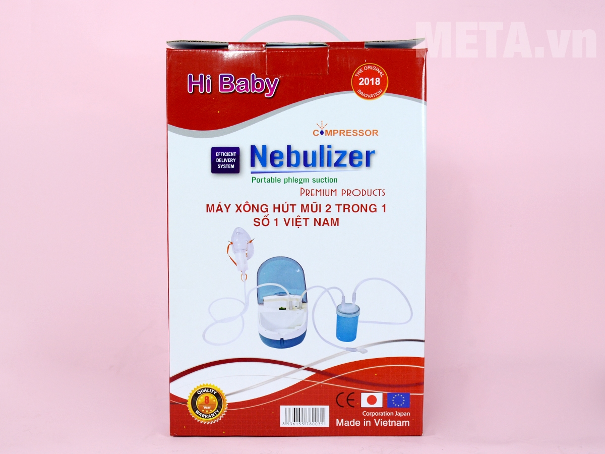 Máy xông hút mũi 2 trong 1 Dotha Health Care - Nebulizer