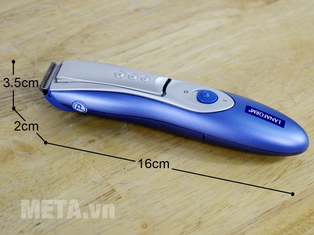 Kích thước máy cạo râu Lanaform Hair Trimmer LA130404