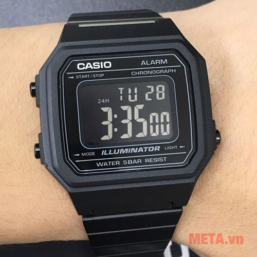 Đồng hồ Casio B650WB-1BDF cho thời gian xem giờ chính xác Đồng hồ nữ