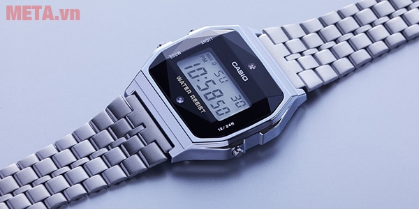 Dây bằng thép không gỉ, bóng sáng, độ bền lâu Đồng hồ nam đẹp