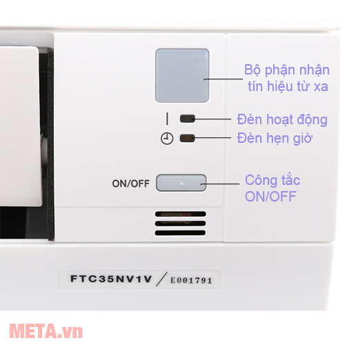 Điều hòa 1 chiều Daikin 12000BTU FTC35NV1V