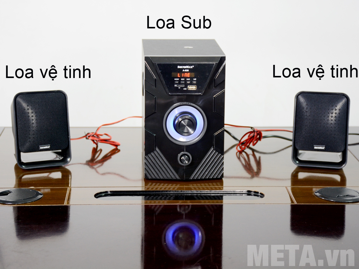 Hình ảnh loa bluetooth Soundmax A826 2.1 