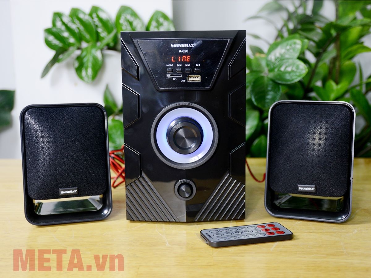 Trọn bộ loa vi tính Soundmax A826 2.1 