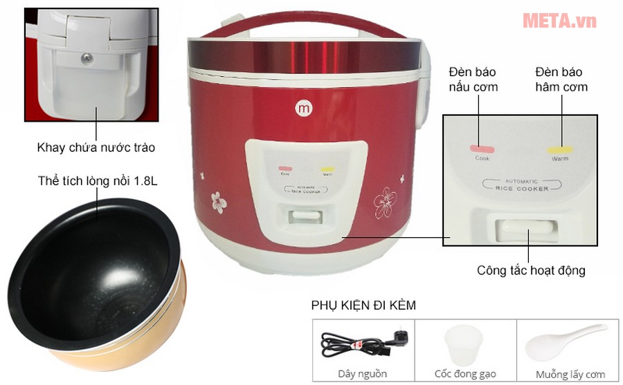 Nồi cơm điện cơ