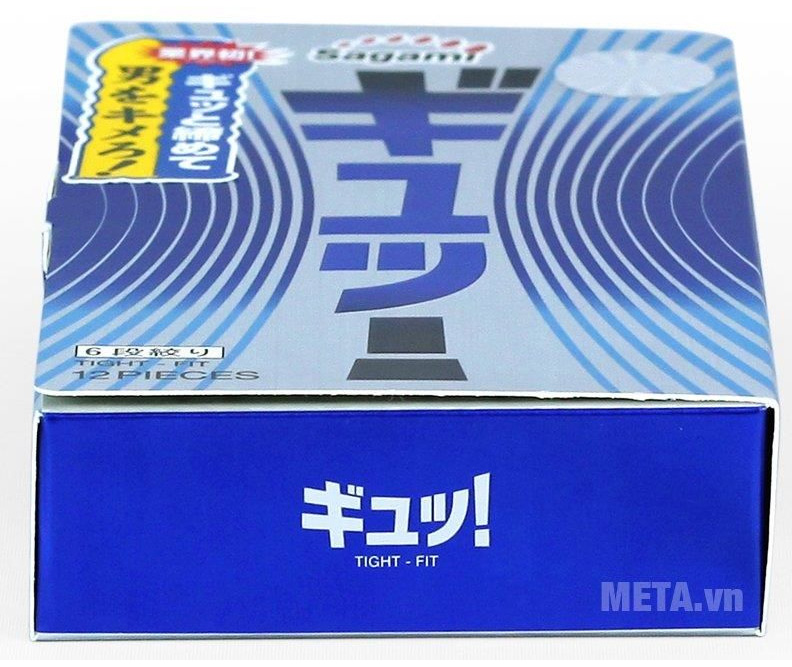Bao cao su Sagami Tight-Fit (hộp 12 chiếc)