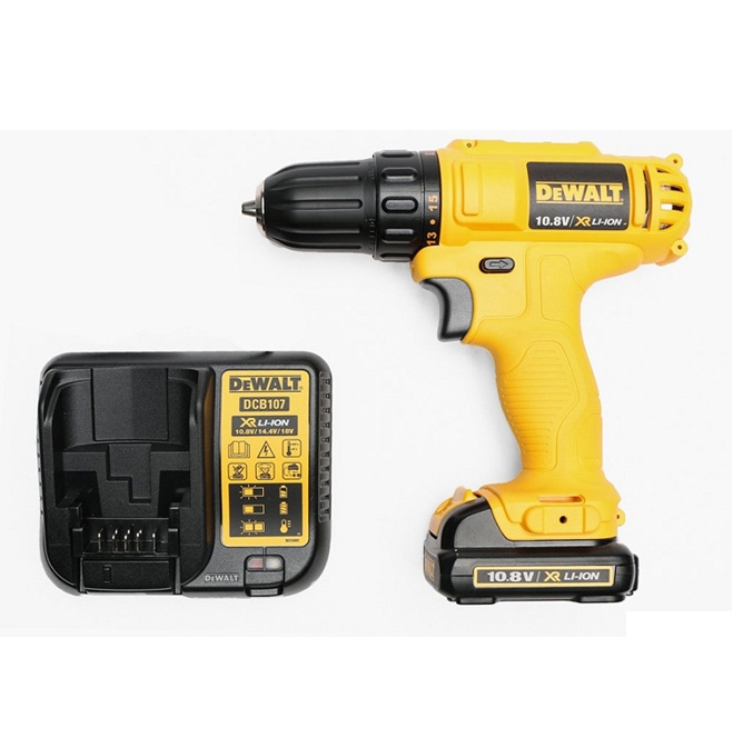 Máy khoan vặn vít dùng pin DeWalt DCD700C1 - 10.8V