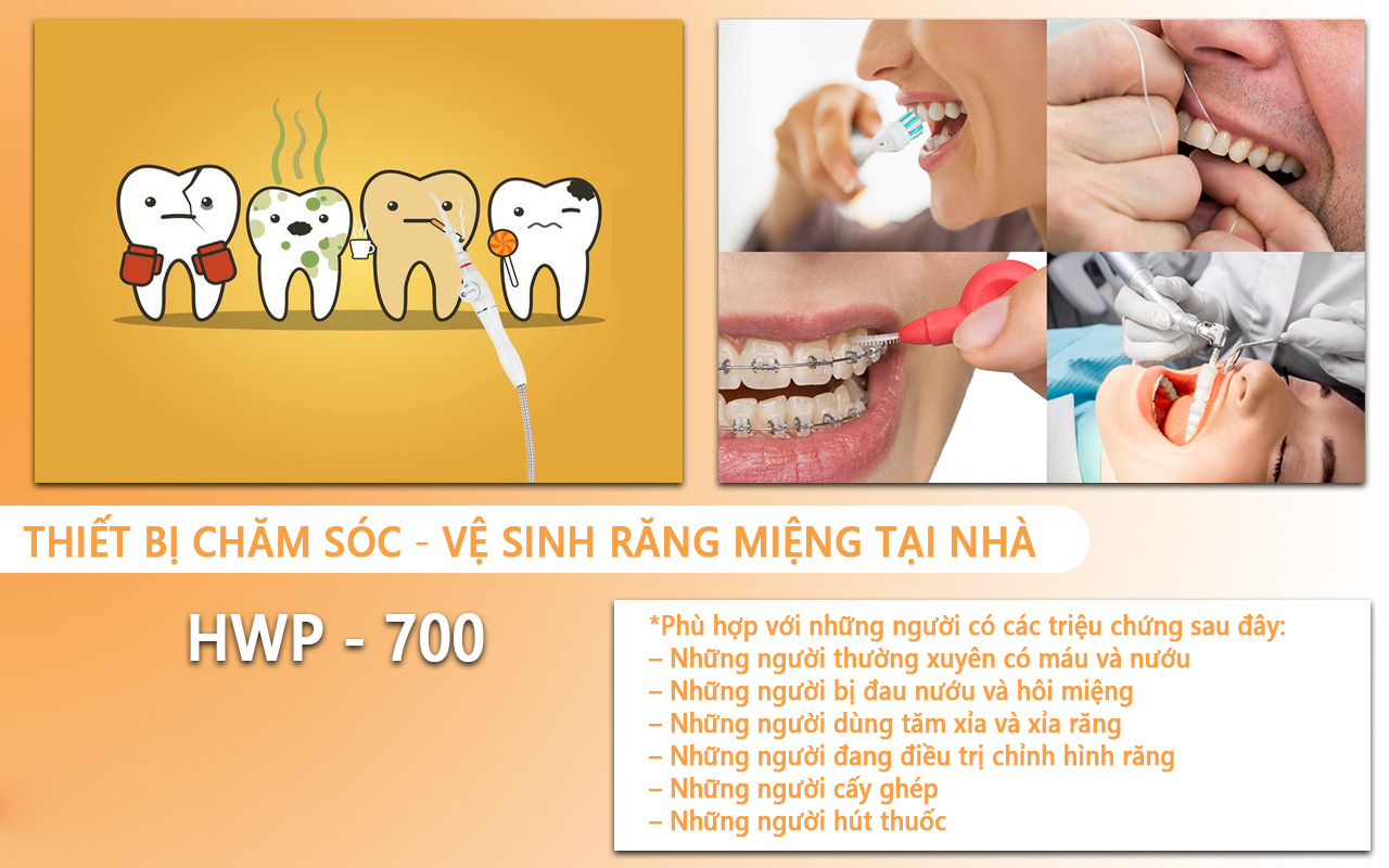thiết bị vệ sinh răng miệng