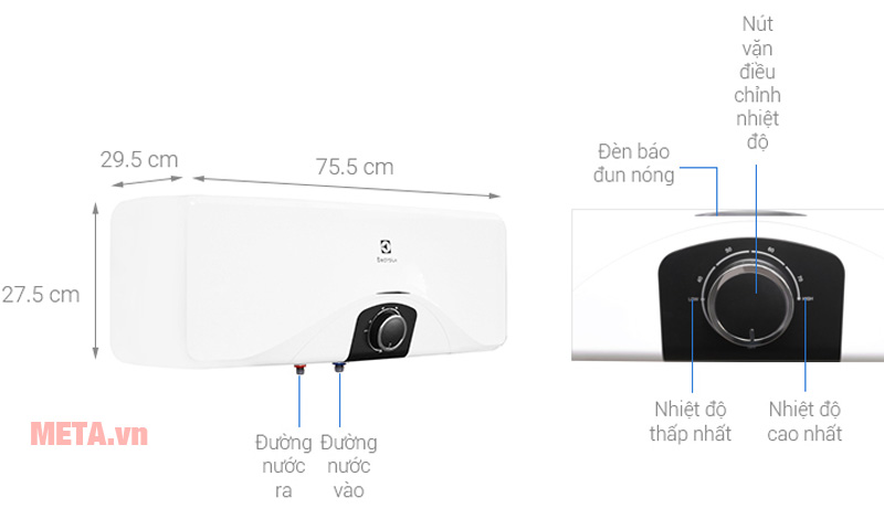 Bình nóng lạnh Electrolux