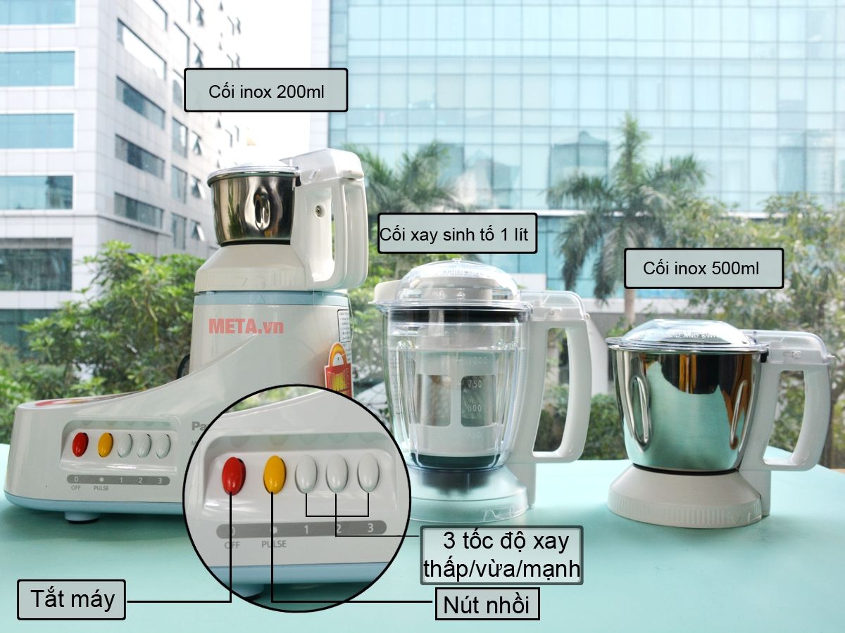 Hình ảnh máy xay đa năng Panasonic MX-AC350WRA