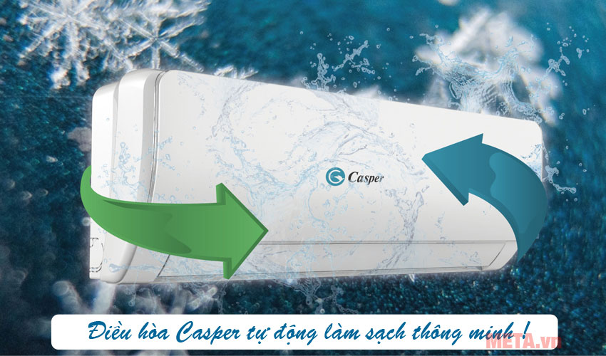 Chức năng tự động vệ sinh máy tiện lợi